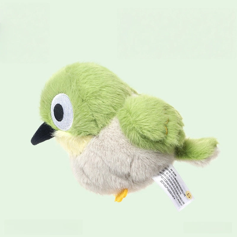Voyage Dark green white-eye bird 11CM