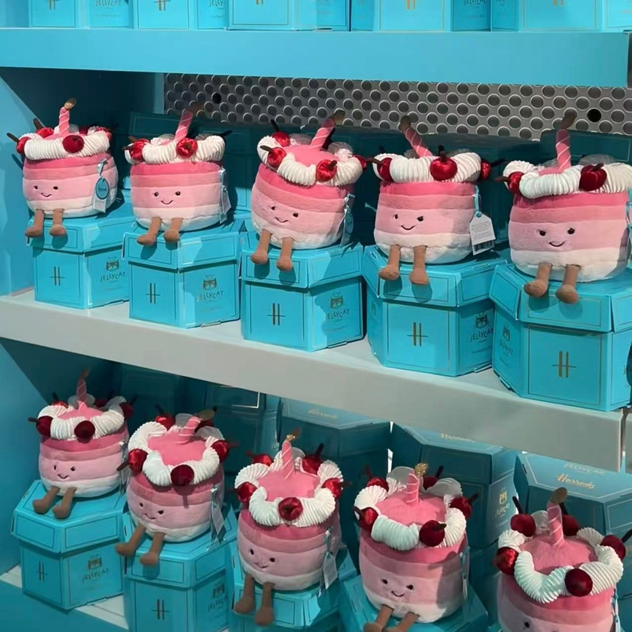 [Limited Edition]Jellycat Harold Limited Cherry Cake