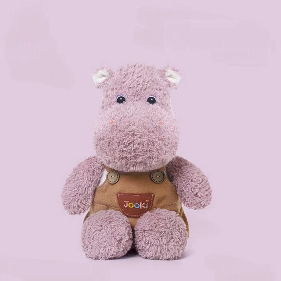 Levida Bib pants hippopotamus Plush toy cute doll doll