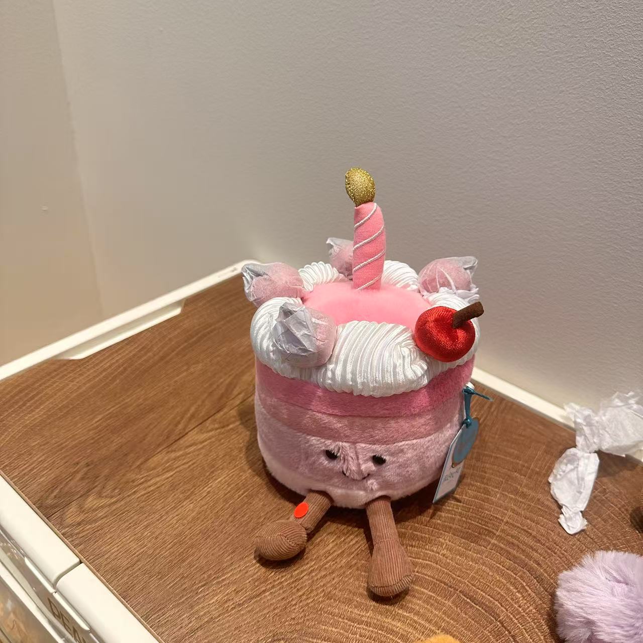 [Limited Edition]Jellycat Harold Limited Cherry Cake
