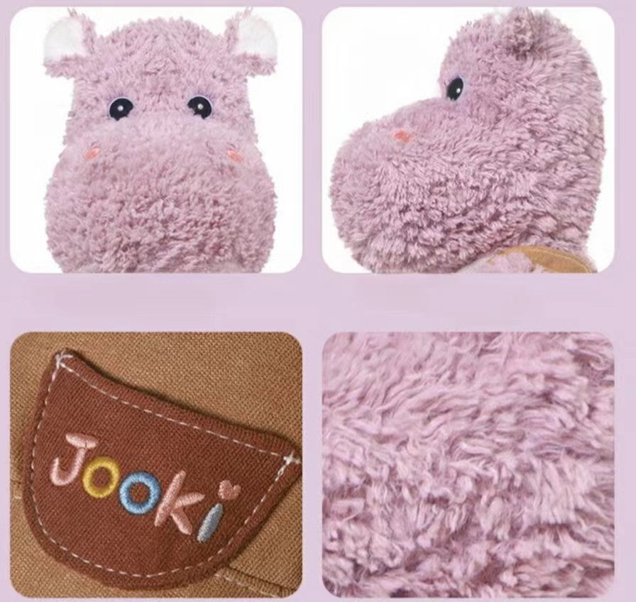Levida Bib pants hippopotamus Plush toy cute doll doll
